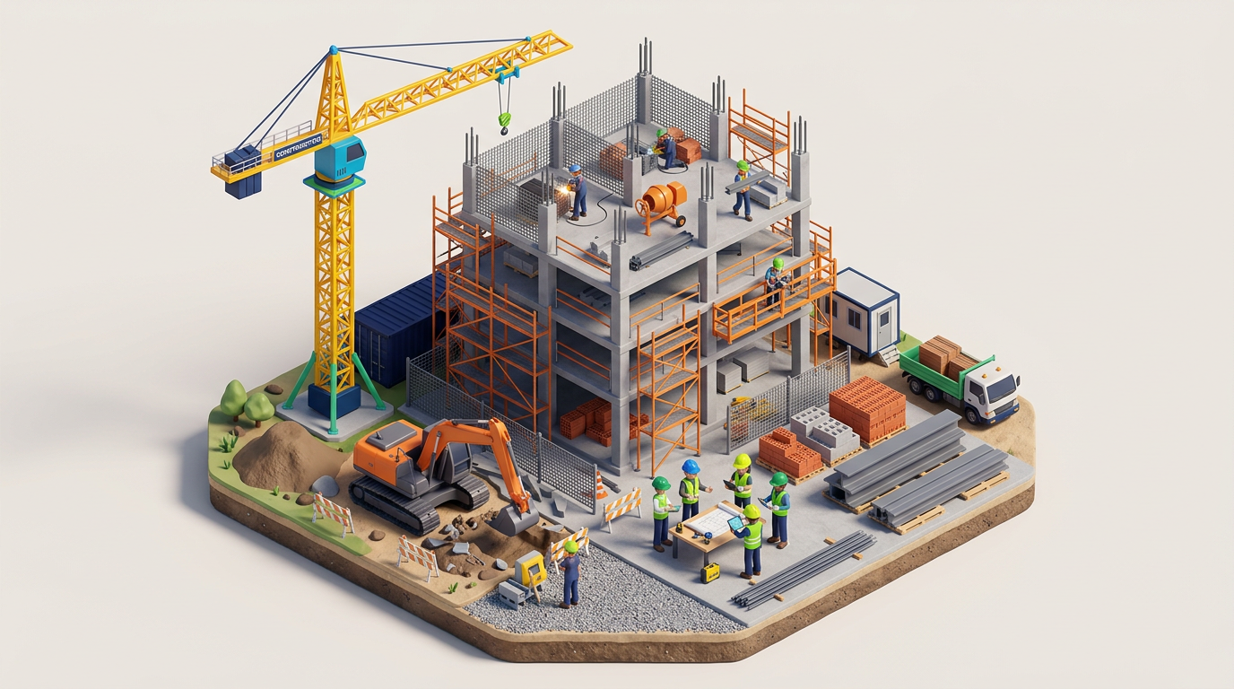 Construction and projects site