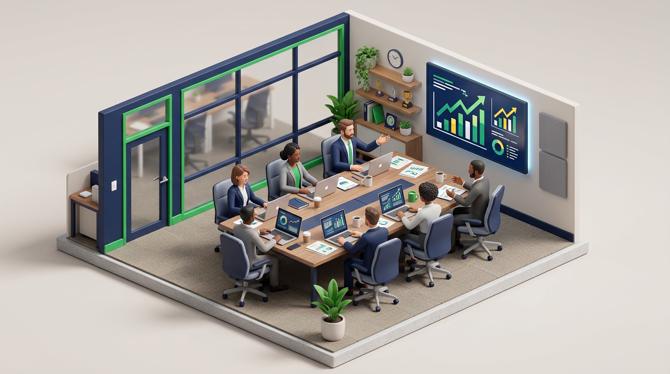 Professional services consulting team